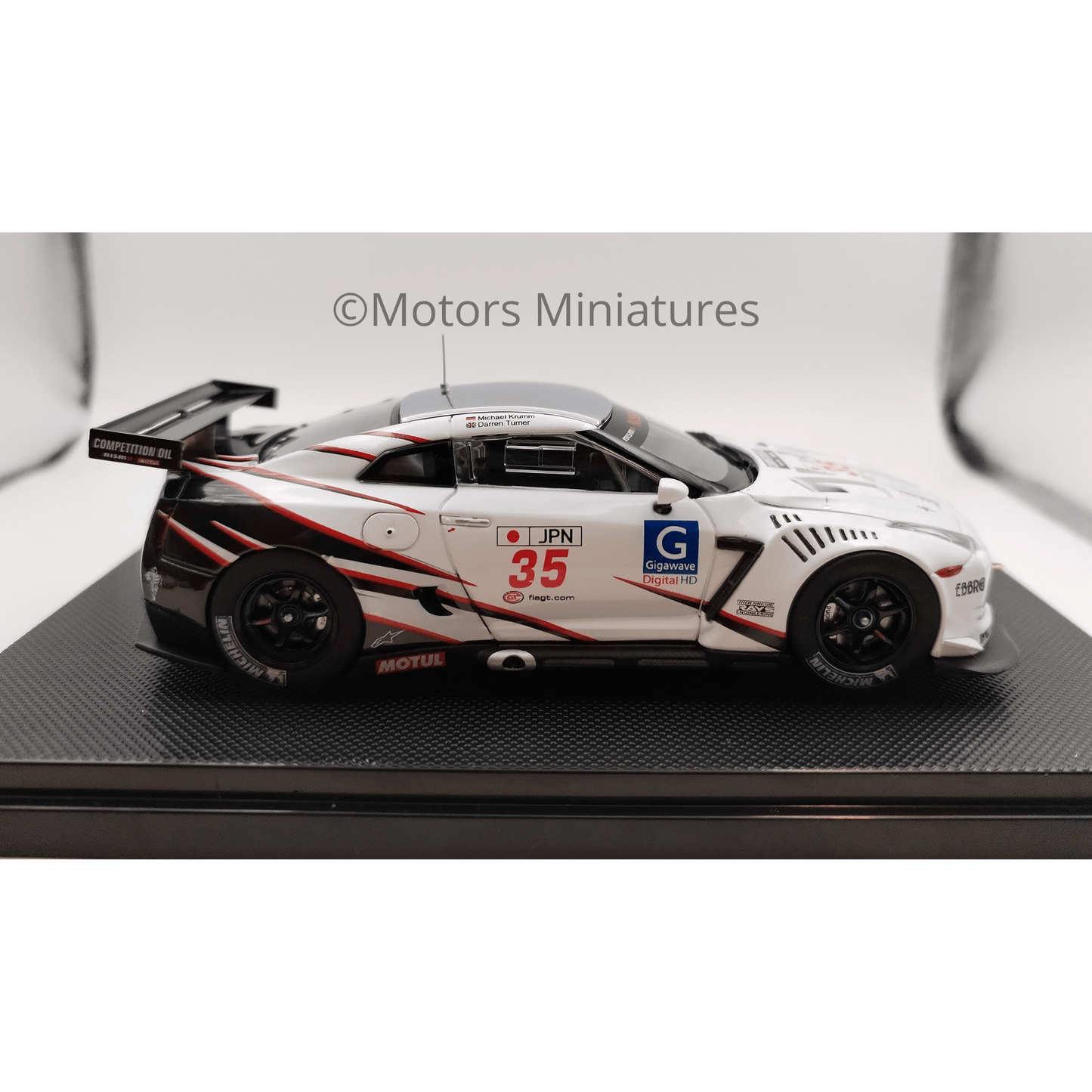 Nissan GT - R GT1 #35 Silverstone 2009 Ebbro 1/43 - 44305