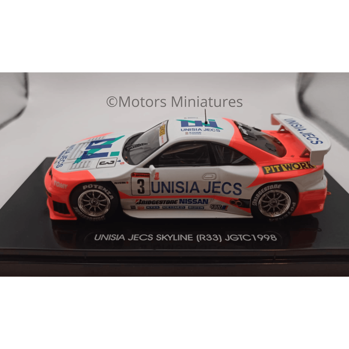 Nissan Skyline GTR R33 JGTC #3 1998 Ebbro 1/43 - ebb44194^1