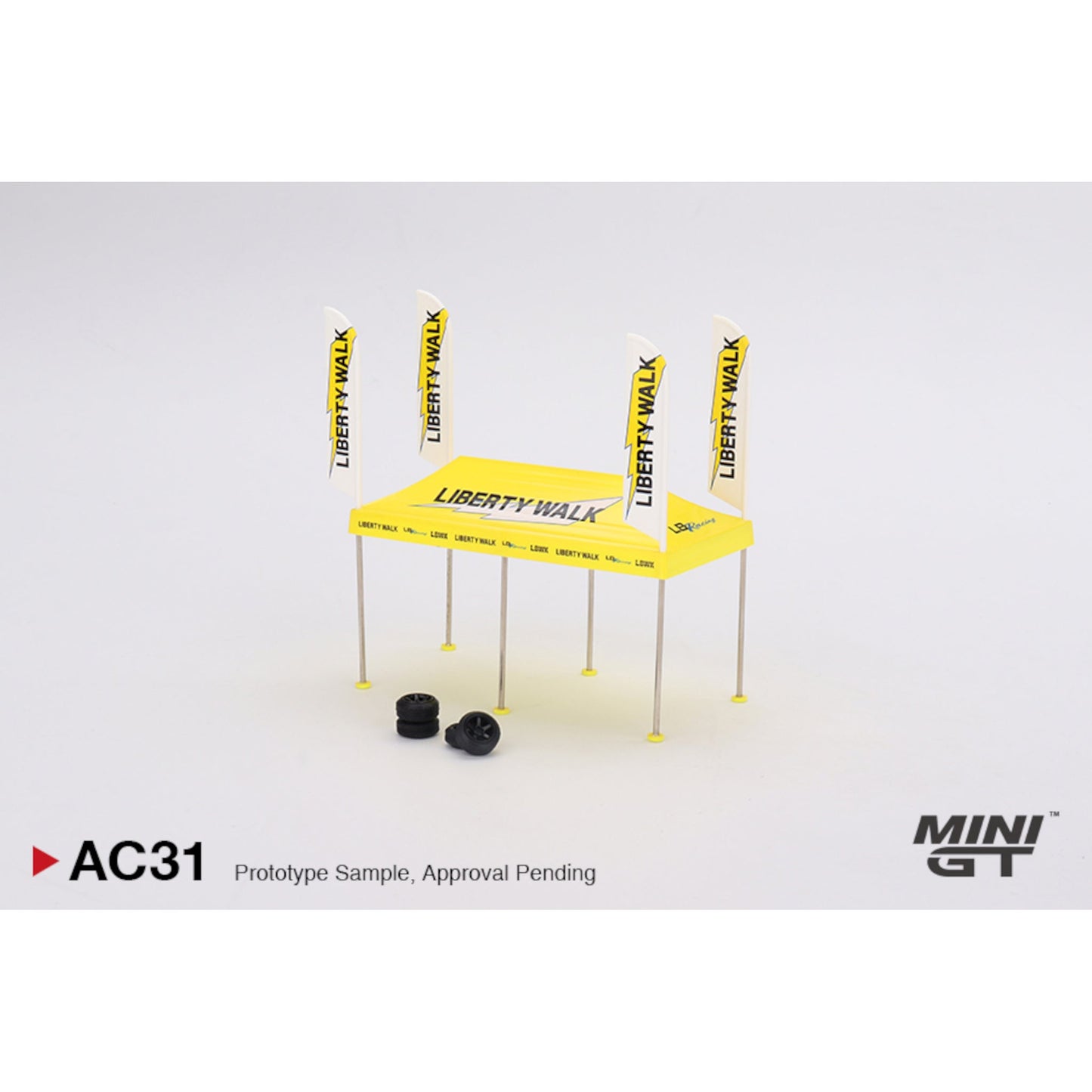 Paddock Service Tent Set LB Racing Mini GT 1/64 - MGTAC31