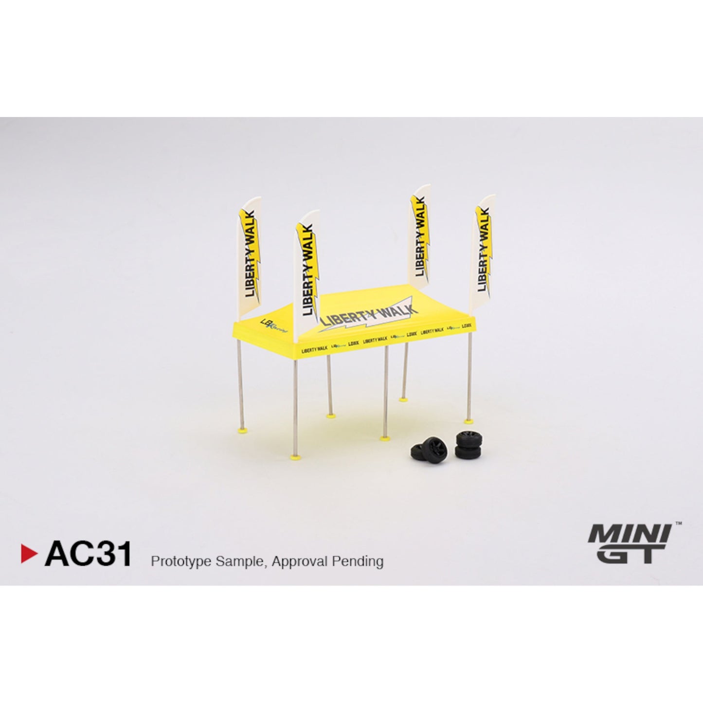 Paddock Service Tent Set LB Racing Mini GT 1/64 - MGTAC31