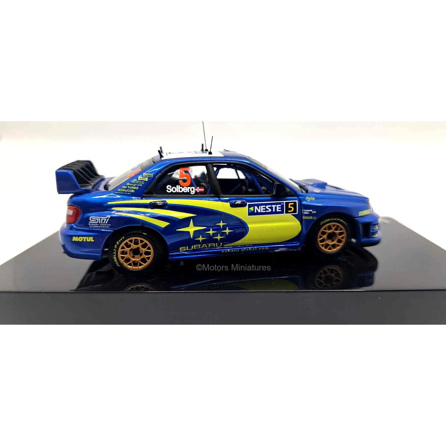 Subaru Impreza WRC #5 P.Solberg Rally Finland 2005 IXO Models 1/43 - RAM203