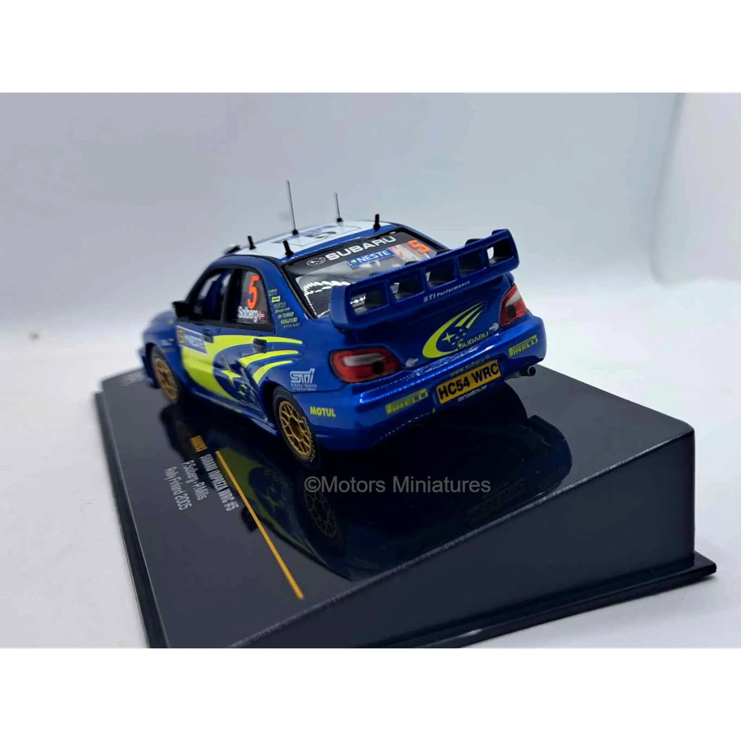 Subaru Impreza WRC #5 P.Solberg Rally Finland 2005 IXO Models 1/43 - RAM203