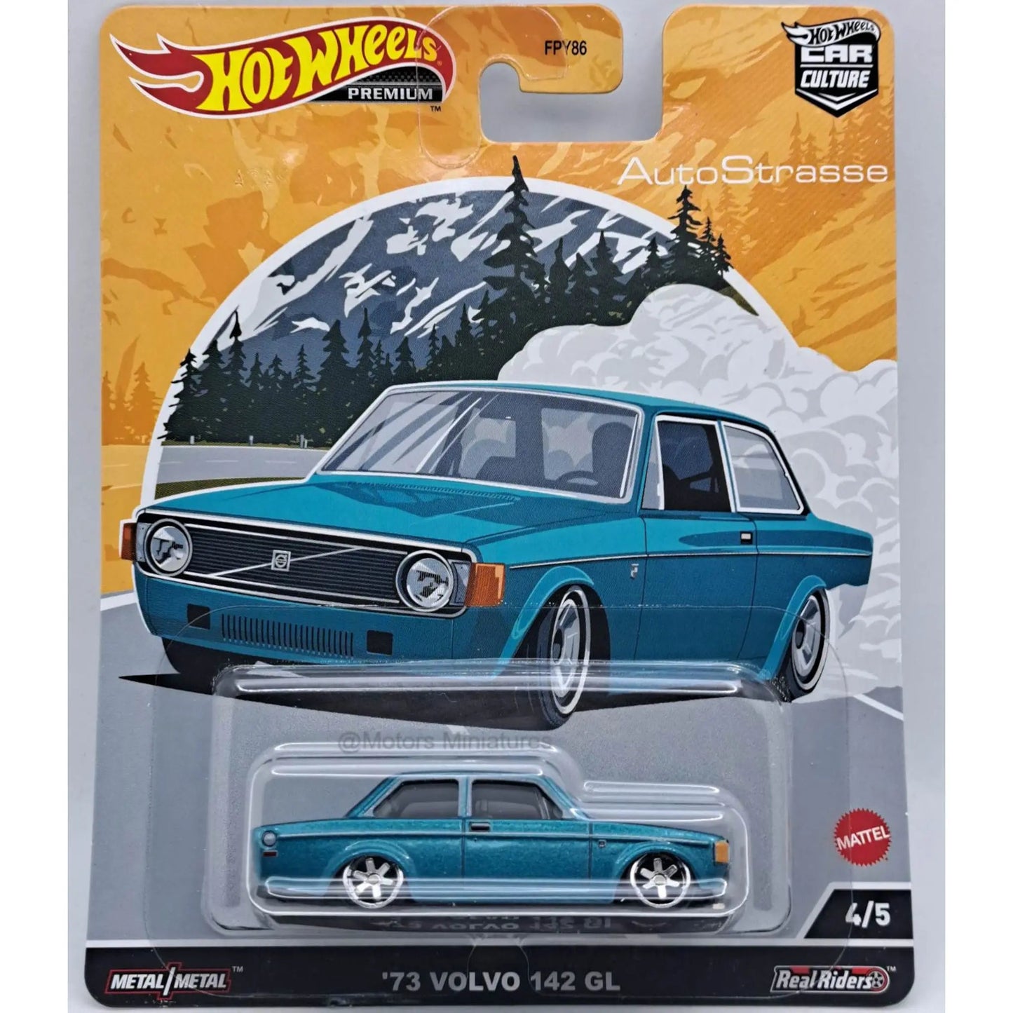 Volvo 142 GL 1973 Hotwheels 1/64 - hwmvHCJ87