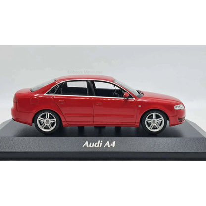 Audi A4 2004 Rouge Maxichamps 1/43 | Motors Miniatures