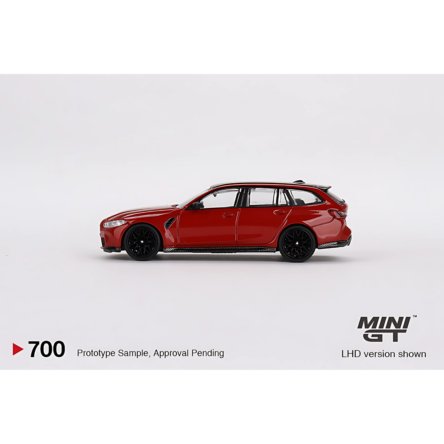 BMW M3 Competition Touring Toronto Red LHD Mini GT 1/64