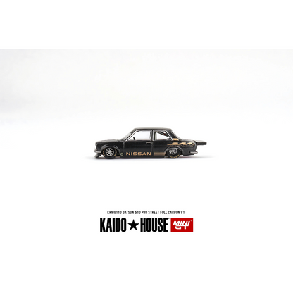 Kaido House Datsun 510 Pro Street Full Carbon V1 Mini GT 1/64