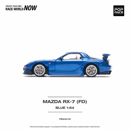 Mazda RX-7 FD RE-AMEMIYA Widebody Pop Race 1/64