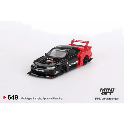 Nissan LB-Super Silhouette S15 Silvia ADVAN Mini GT 1/64