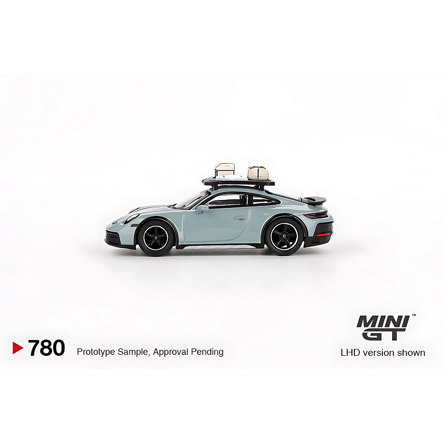 Porsche 911 Dakar Shade Green LHD Mini GT 1/64