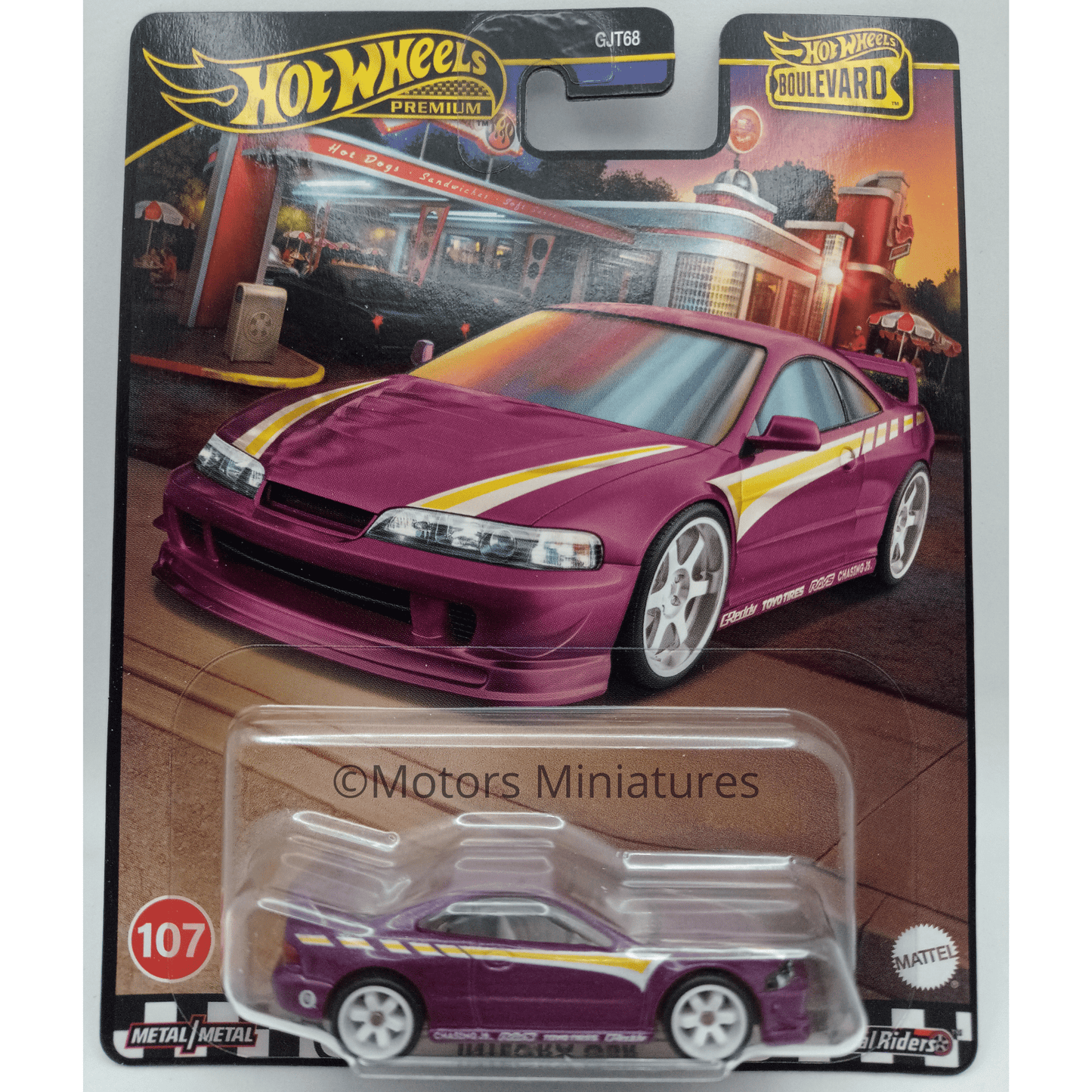 Acura Integra GSR Custom Hotwheels 1/64 - HRT77