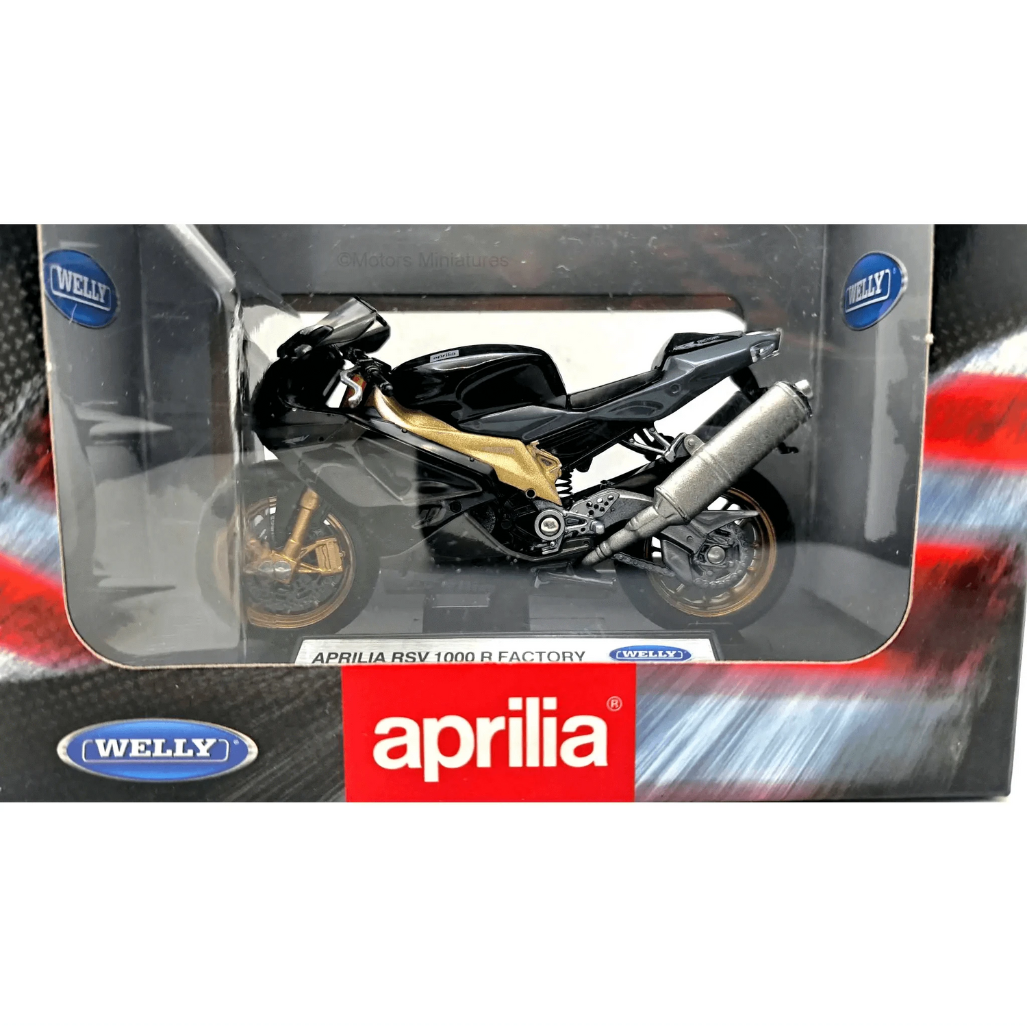 Aprilia RSV 1000R factory Welly 1/18 | Motors Miniatures