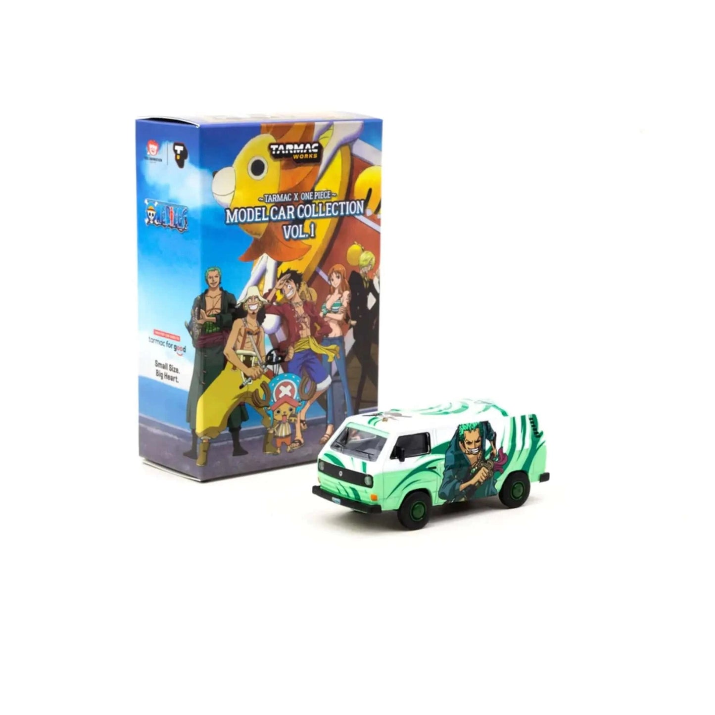 Assortiment de 6 voitures miniatures *One Piece* volume 1 Tarmac Works x One Piece 1/64 - TC-T64G-OP22-6