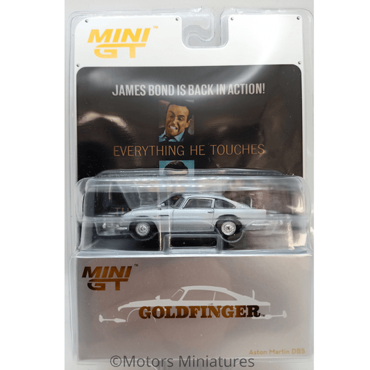 Aston Martin DB5 “007 Goldfinger” Mini GT 1/64 - MGT00900 - 007E