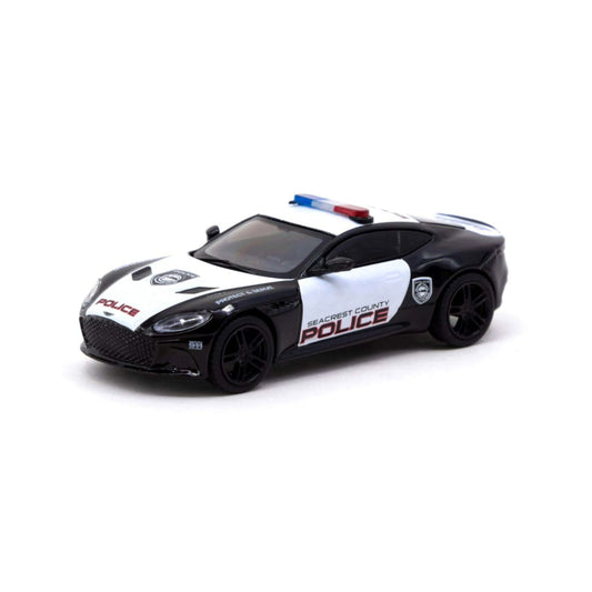 Aston Martin DBS Superleggera Police Car Tarmac Works X Ixo Models 1/64 - TC-T64G004PC