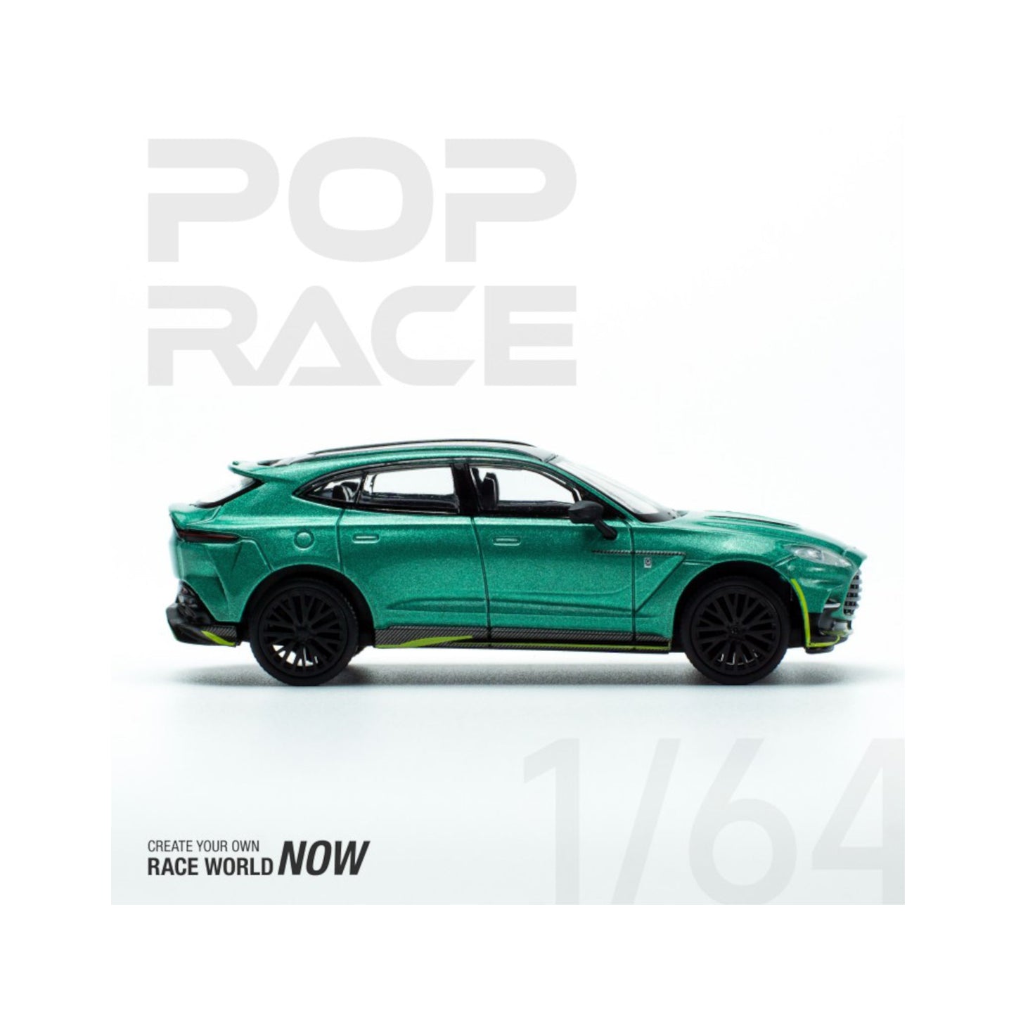 Aston Martin DBX Racing Green Pop Race 1/64 - PR640016