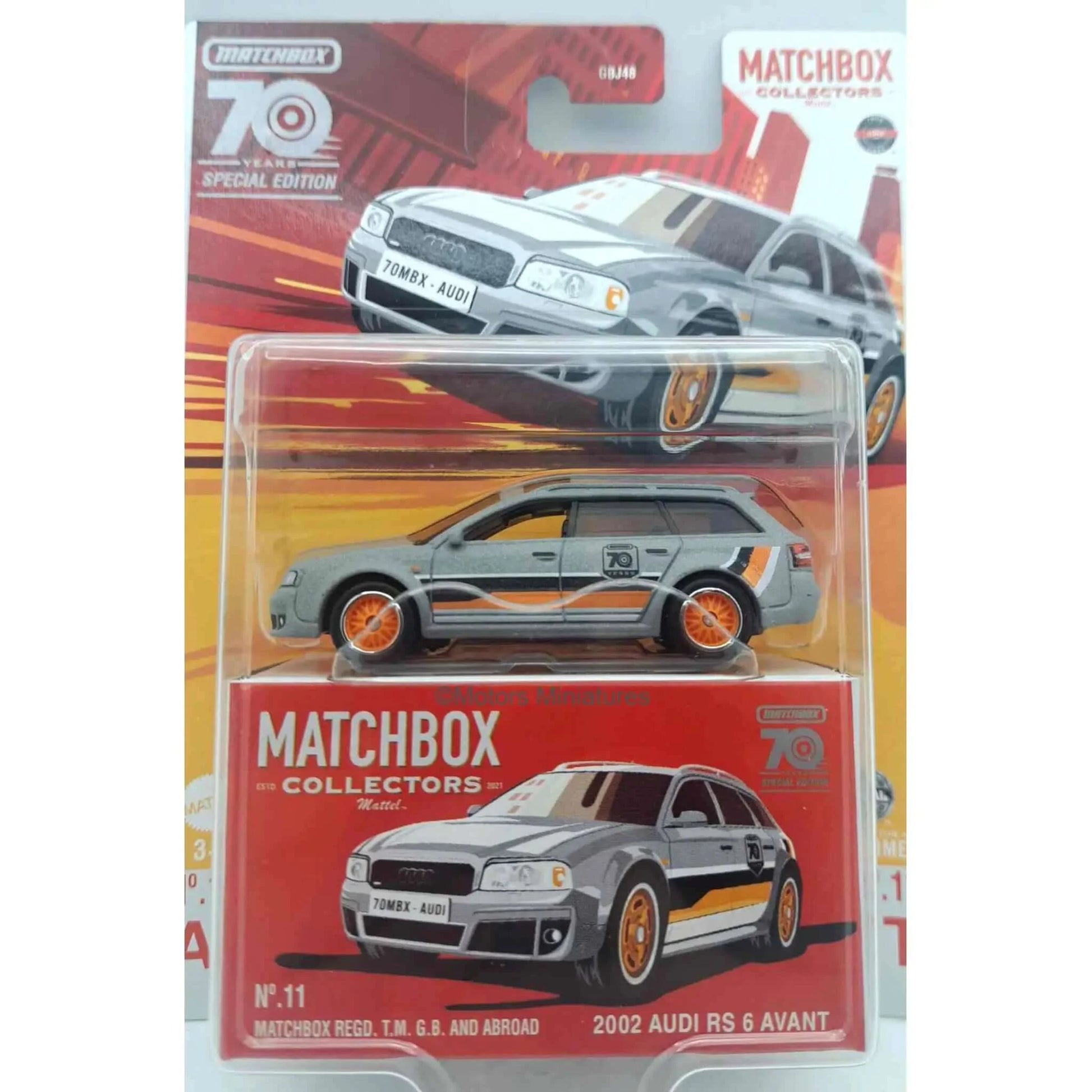 Audi RS6 Avant 2002 Matchbox 1/64 | Motors Miniatures
