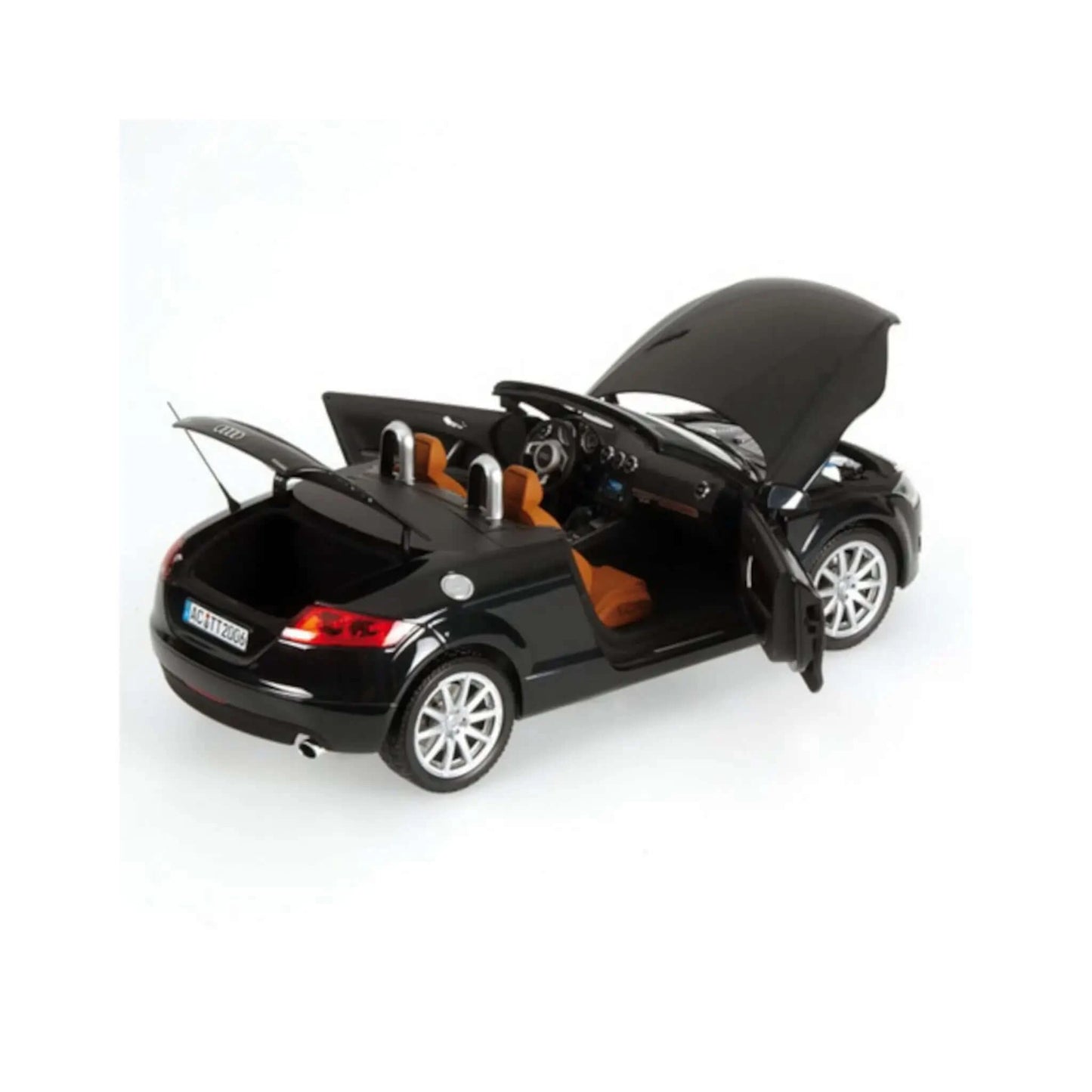 Audi TT Roadster 2006 Black Minichamps 1/18 | Motors Miniatures