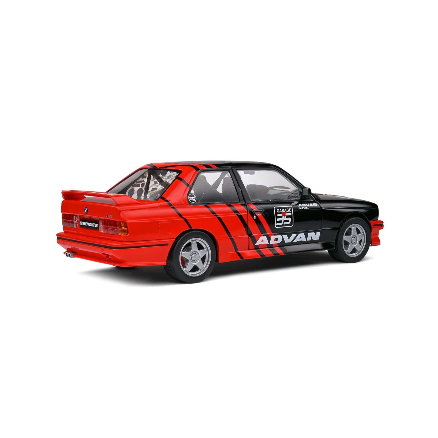 BMW E30 M3 Drift Team Advan 1990 Solido 1/18 - S1801521