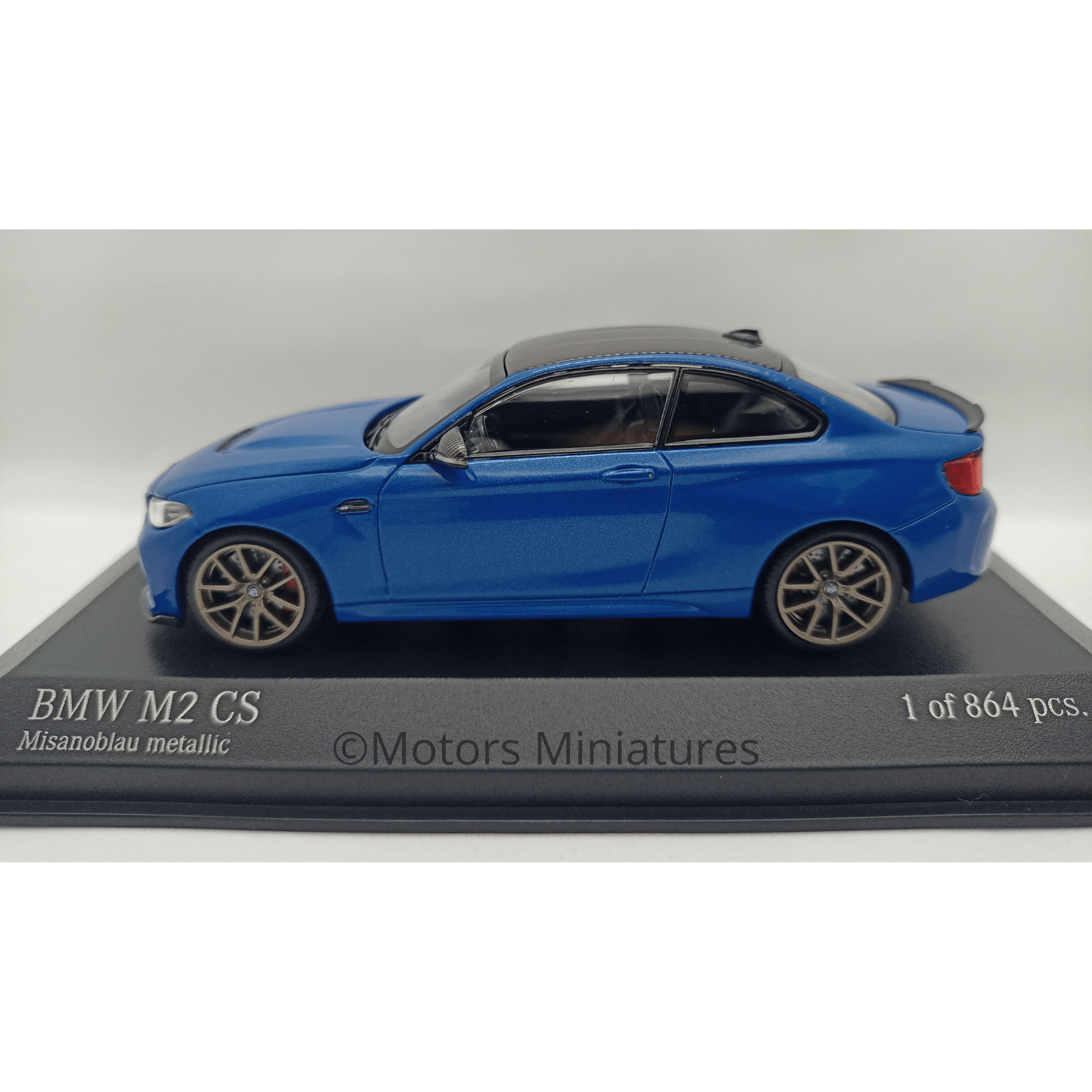 BMW M2 CS 2020 Bleu Minichamps 1/43 - 410021025