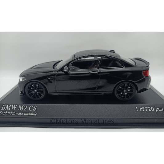 BMW M2 CS 2020 Noir Minichamps 1/43 - 410021022