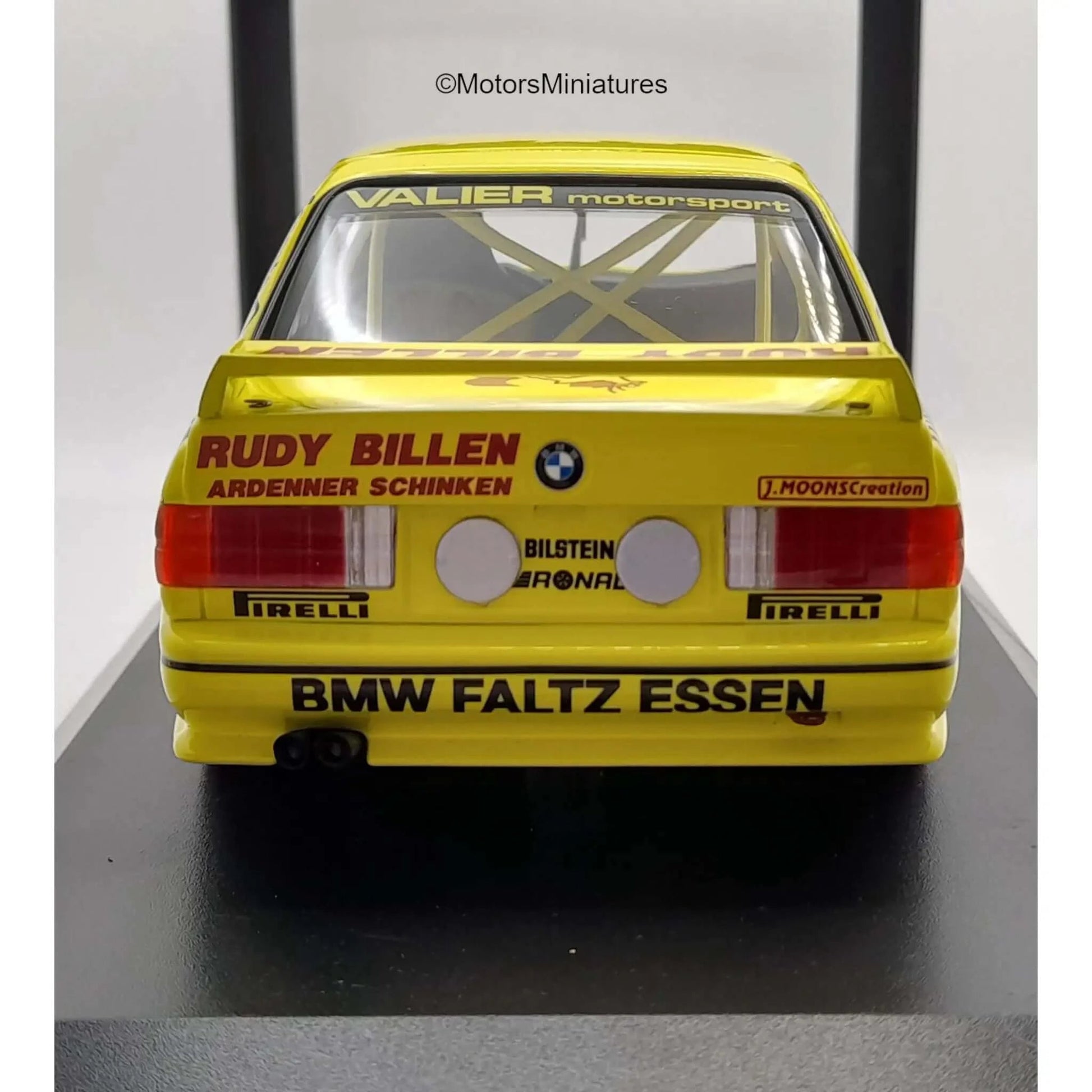 BMW M3 Valier Motorsport DTM Harald Grohs 1989 Minichamps 1/18 - mc155892022