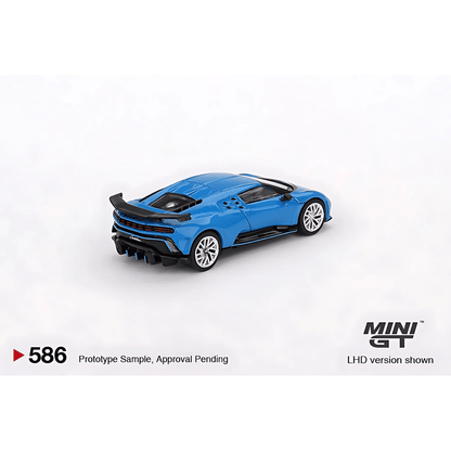 Bugatti Centodieci Blu Bugatti LHD Mini GT 1/64 - MGT00586 - L