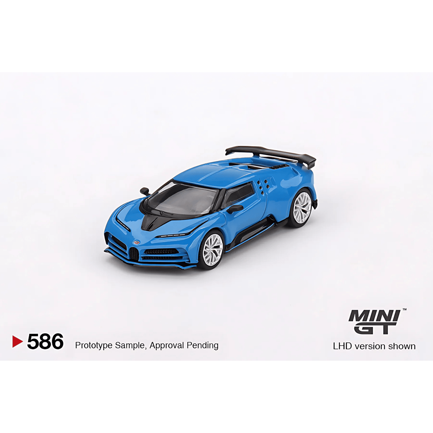 Bugatti Centodieci Blu Bugatti LHD Mini GT 1/64 - MGT00586 - L