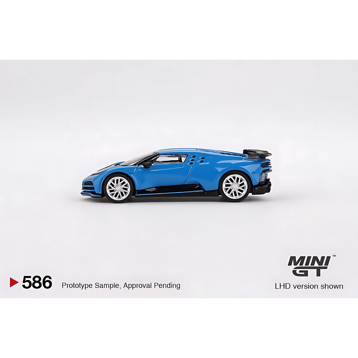 Bugatti Centodieci Blu Bugatti LHD Mini GT 1/64 - MGT00586 - L