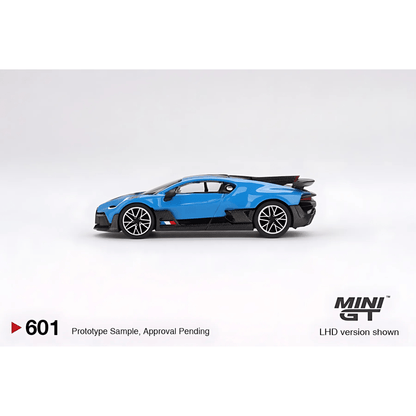 Bugatti Divo Blu Bugatti LHD Mini GT 1/64 - MGT00601 - L