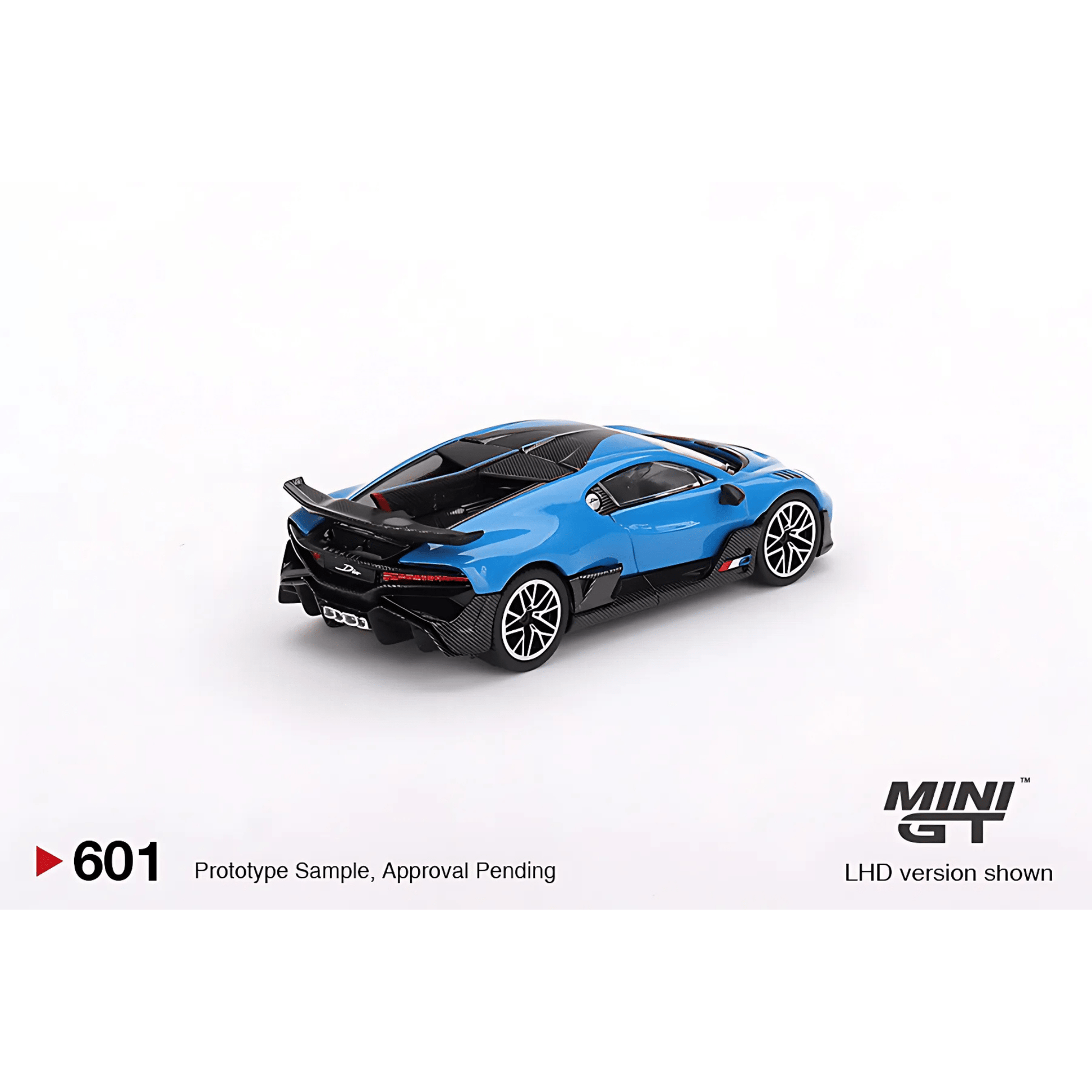 Bugatti Divo Blu Bugatti LHD Mini GT 1/64 - MGT00601 - L