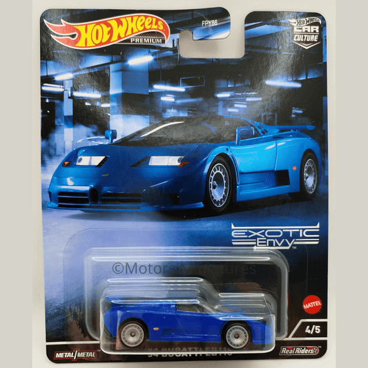 Bugatti EB110 1994 Exotic Envy Hotwheels 1/64 - hwmvHCJ89