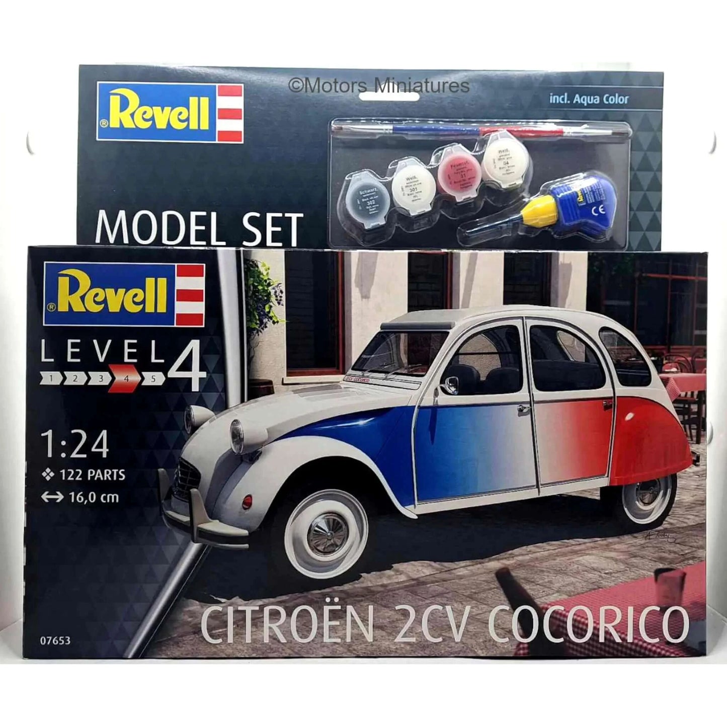 Citroën 2CV Cocorico Modelkit Revell 1/24 | Motors Miniatures