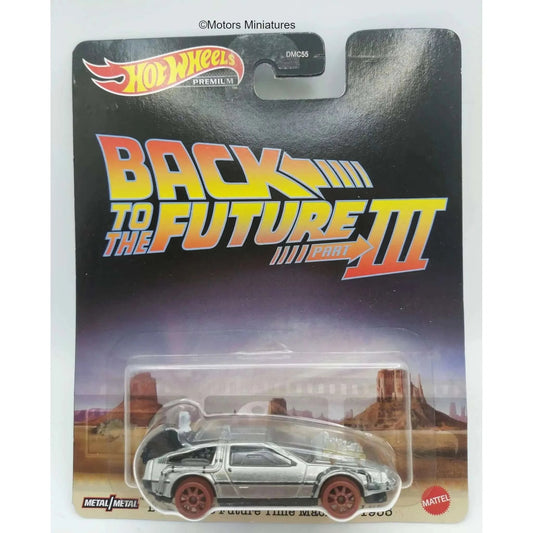 Delorean Back to the Future III Hotwheels 1/64 - hvmwHCP22