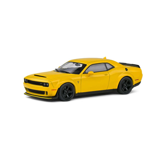 Dodge Challenger SRT Demon V8 6.2L 2018 Jaune Solido 1/43 | Motors Miniatures