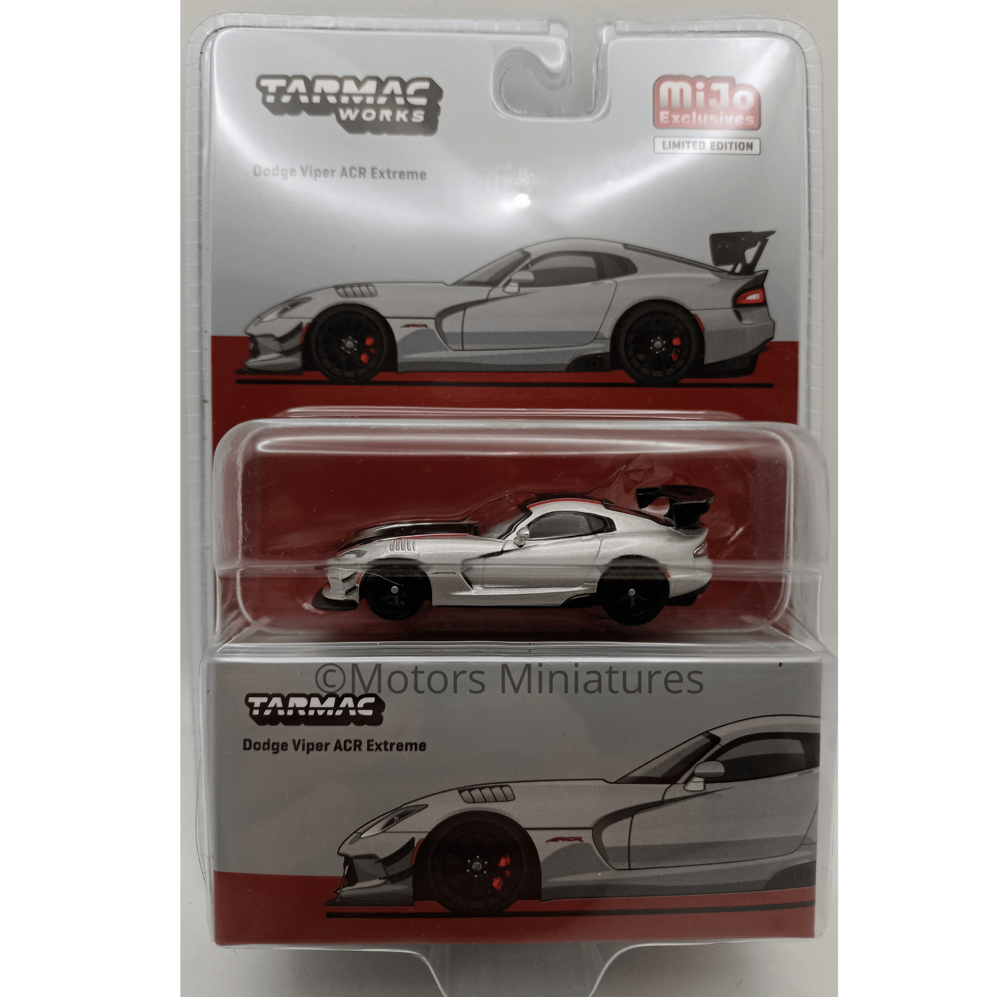 Dodge Viper ACR Extreme Argent Tarmac Works 1/64 - T64G - TL028 - SL