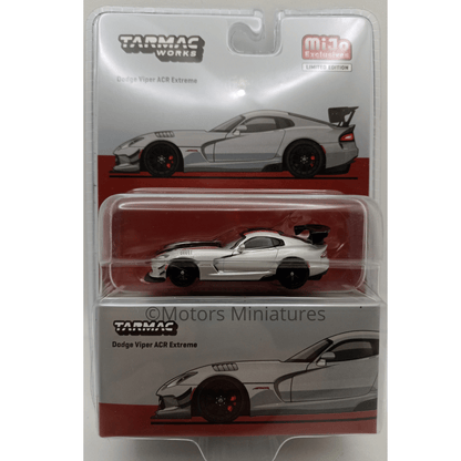 Dodge Viper ACR Extreme Argent Tarmac Works 1/64 - T64G - TL028 - SL