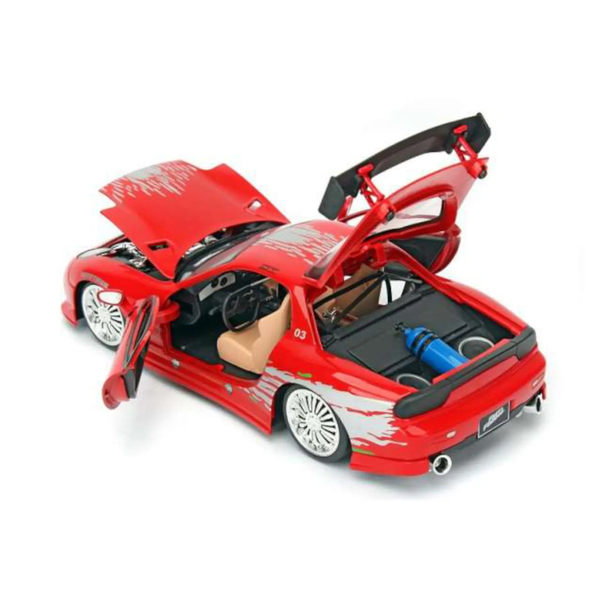 Fast and Furious 7 1:24 Series, modèle de voiture en alliage, artisanat,  décoration, collection, jouet, cadeau