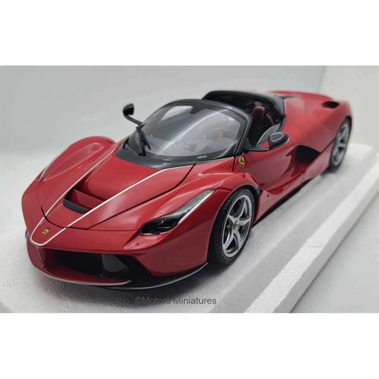 Ferrari Laferrari Aperta 2016 Rosso Corsa 322 BBR 1/18 | Motors Miniatures