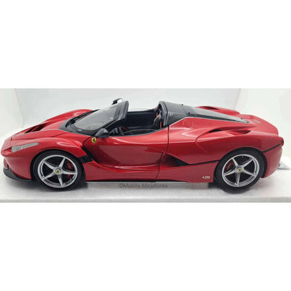 Ferrari Laferrari Aperta 2016 Rosso Corsa 322 BBR 1/18 | Motors Miniatures