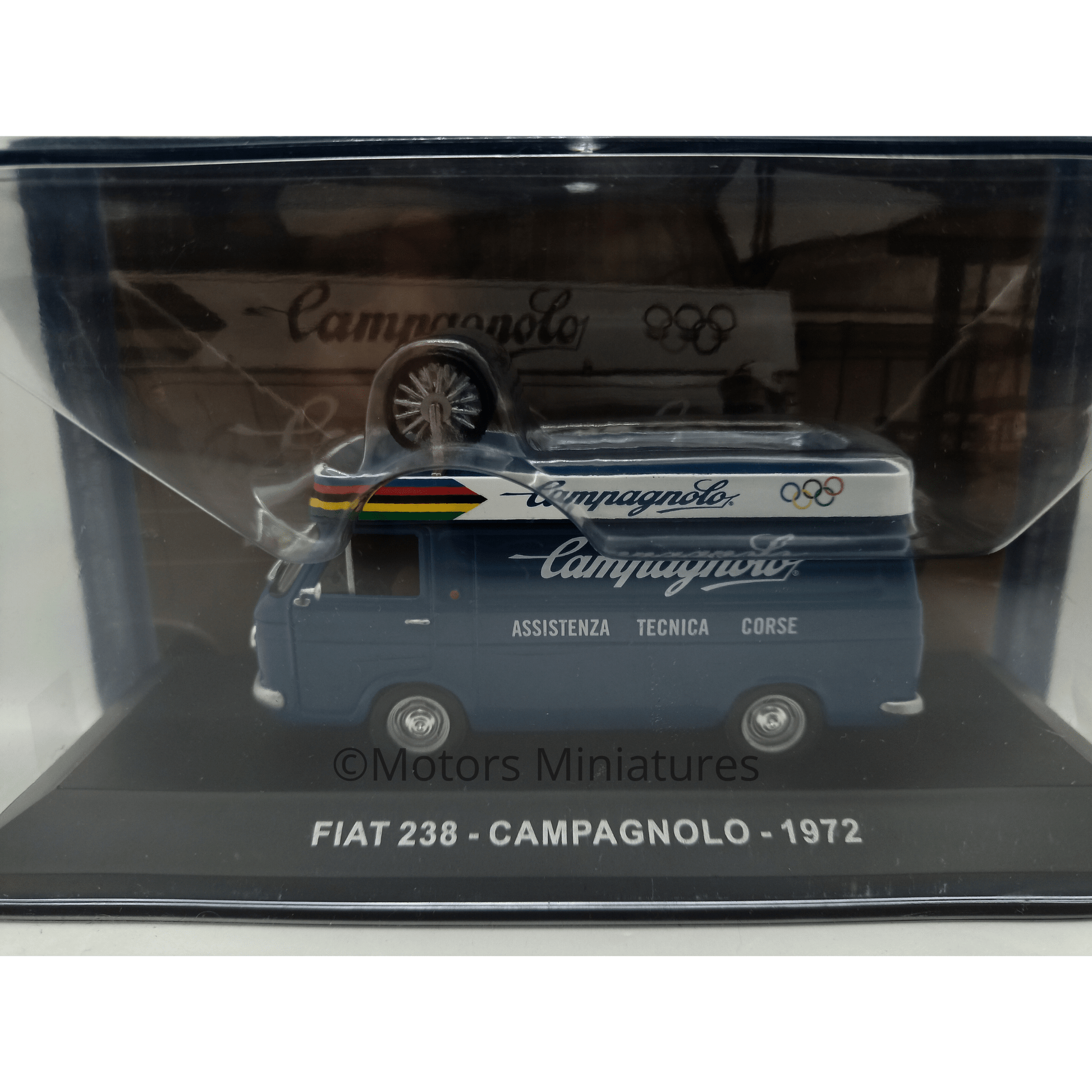 Fiat 238 Transporter Campagnolo 1972 Magazine Models 1/43 - magPubFi1972