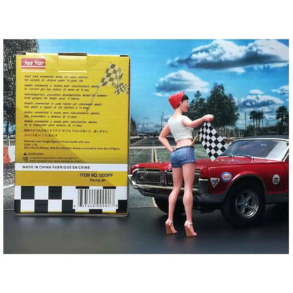 Figurine Racing Girl SunStar 1/18 | Motors Miniatures