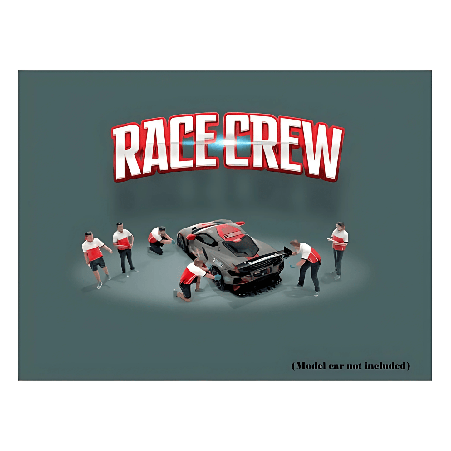 Figurines Race Crew American Diorama 1/64 - AD - 2405 - MJ