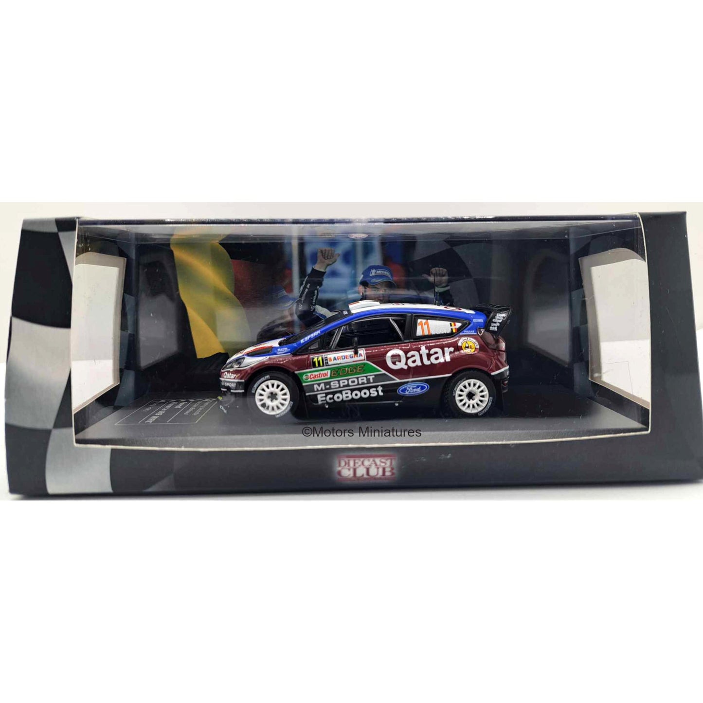 Ford Fiesta RS WRC #11 Neuville/Gilsoul Italy 2013 Magazine Models 1/43 - MagRfwp1402L13c03