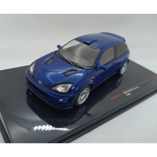 Ford Focus RS 1999 Metallic Blue Ixo Models 1/43 - IXCLC467N.22