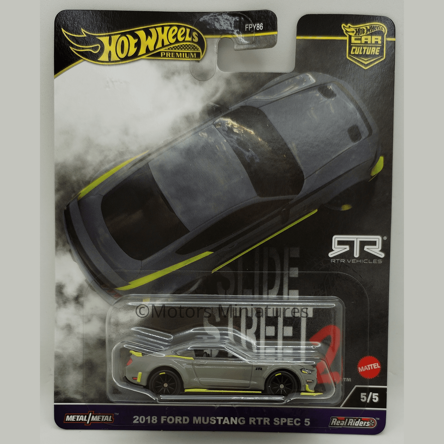 Ford Mustang RTR Spec 5 2018 Hotwheels 1/64 - hwmvHKC85