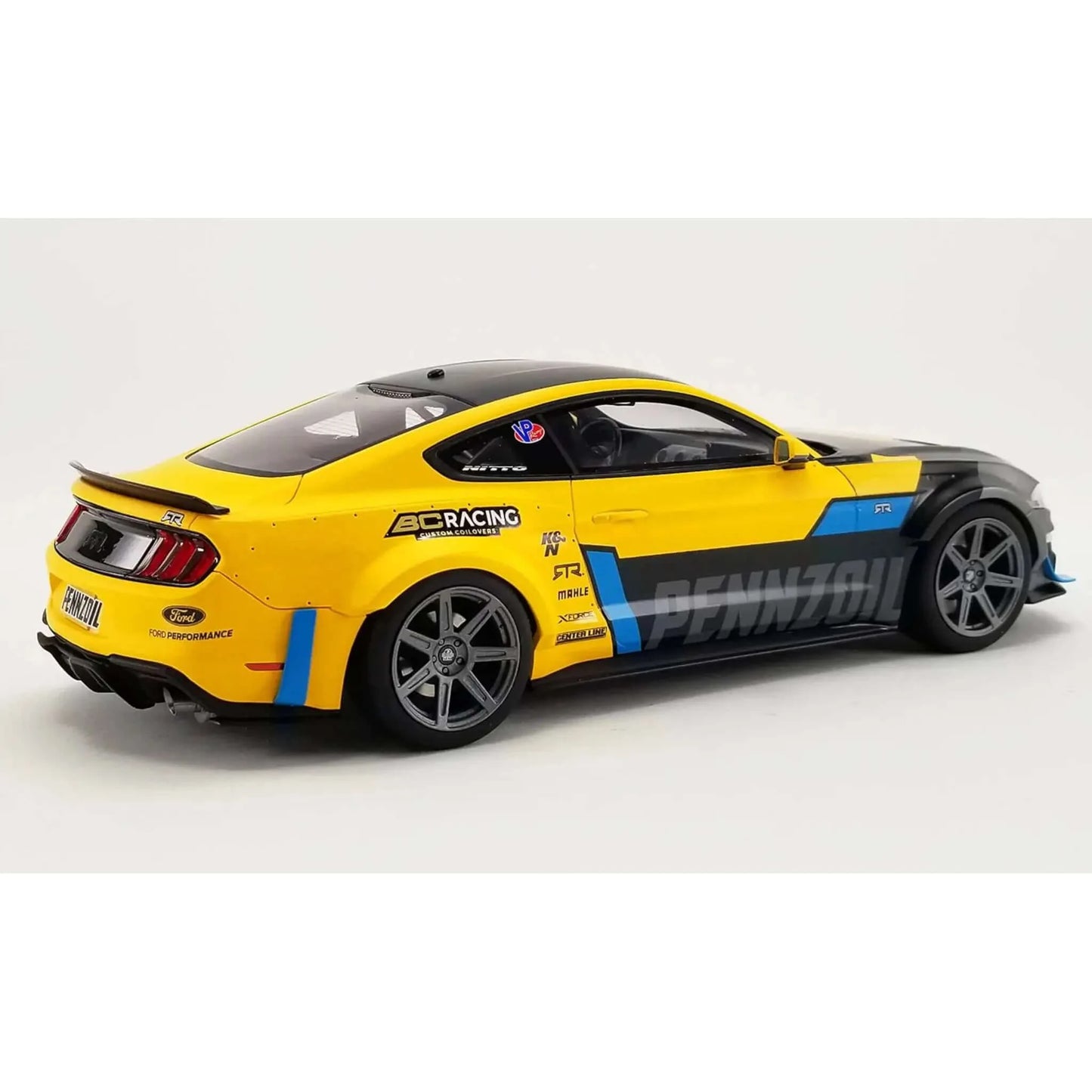 Ford Mustang RTR Spec 5-D Widebody 2021 *Pennzoil* Gt Spirit USA Exclusive 1/18 | Motors Miniatures