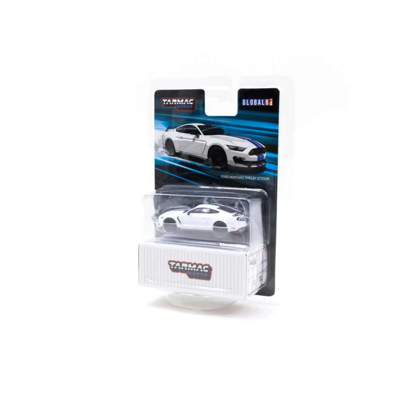 Ford Mustang Shelby GT350R Tarmac Works 1/64 - TC-T64G011WH