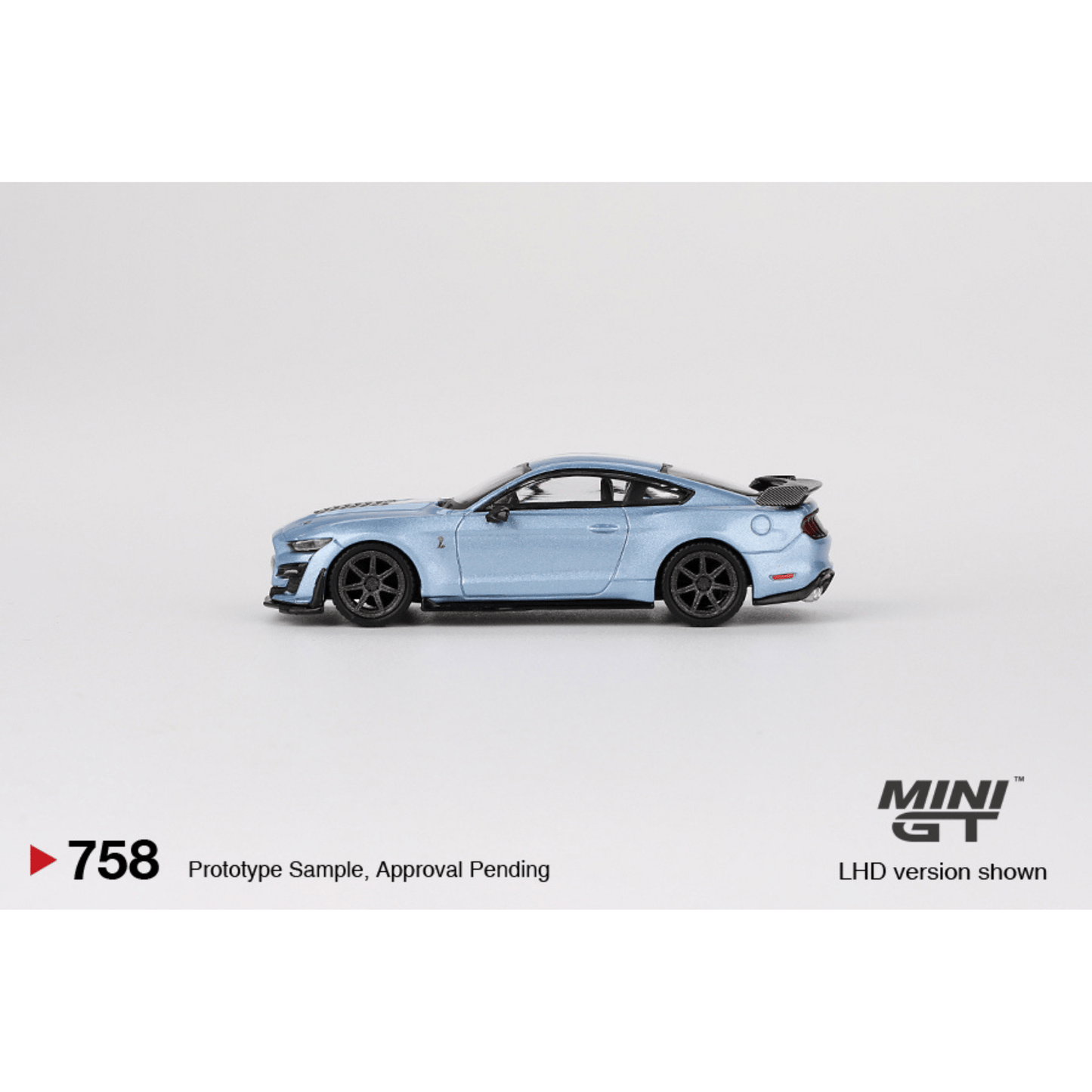 Ford Mustang Shelby GT500 Heritage Edition LHD Mini GT 1/64 - MGT00758 - L