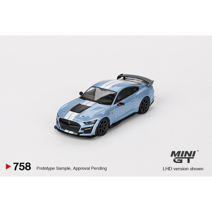 Ford Mustang Shelby GT500 Heritage Edition LHD Mini GT 1/64 - MGT00758 - L