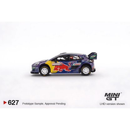 Ford Puma Rally1 #42 M - Sport Ford WRT 2022 Rally Italia Sardegna 2nd Place Mini GT 1/64 - MGT00627 - L